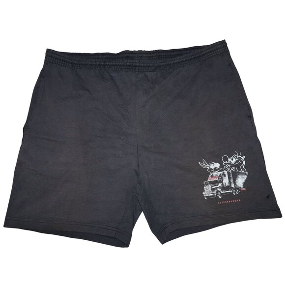 Vintage 90s Soundgarden SuperUnknown Ren & Stimpy Cotton Shorts Men's XL